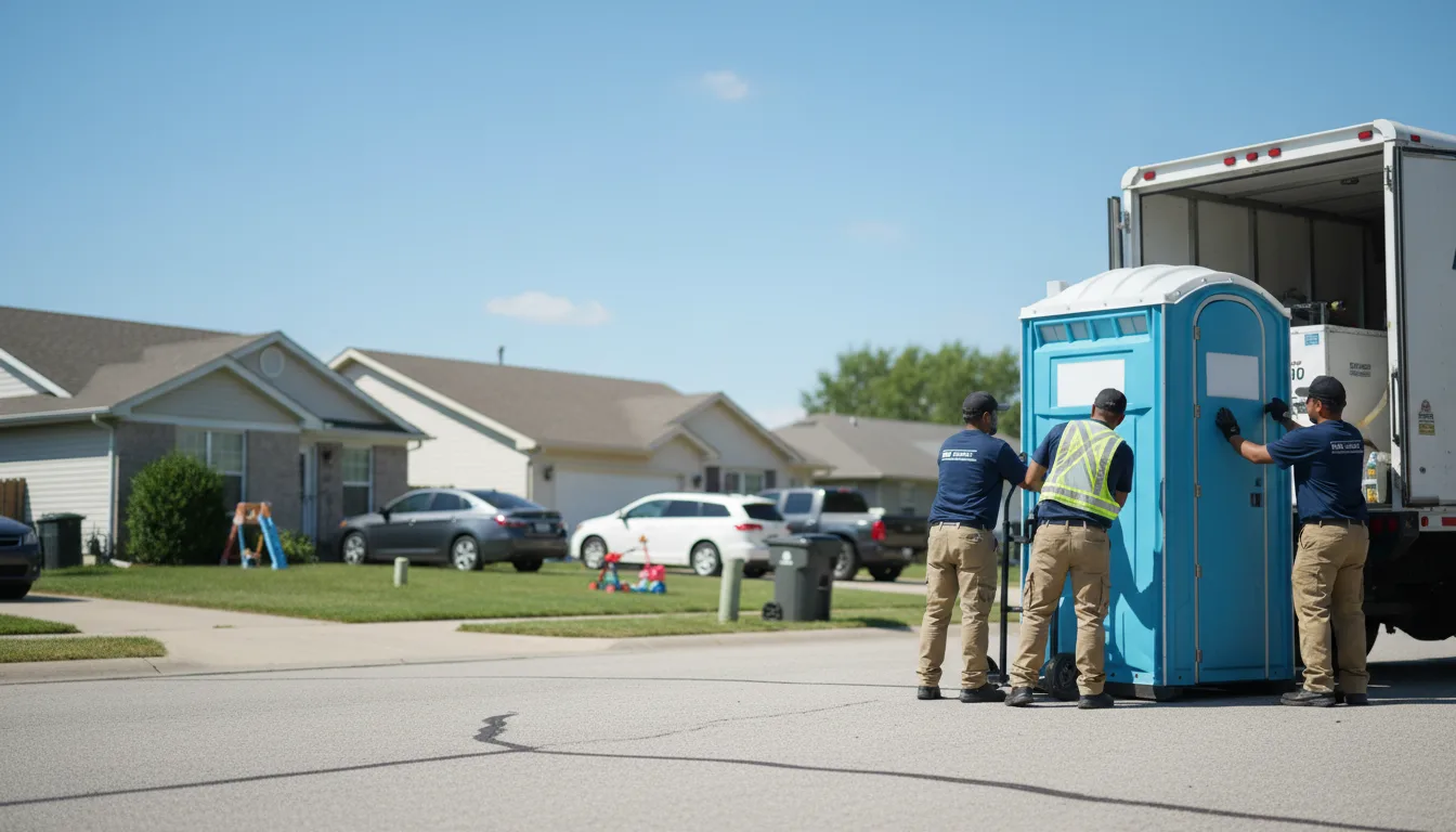 Standard Porta Potty Rentals in Flanagan, IL near me